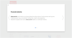 Desktop Screenshot of istore.com.hr